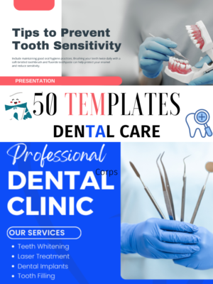 Dental Care- Canva 50 Templates